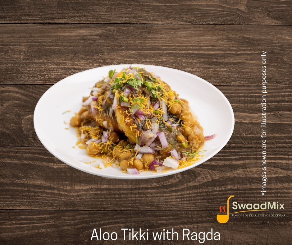 Aloo Tikki with Raggda